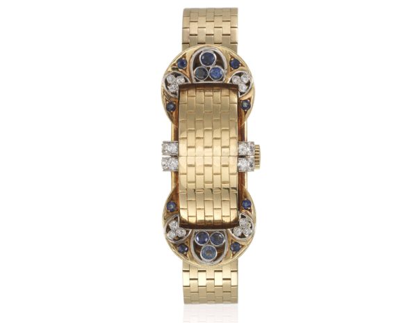 Van Cleef & Arpels Retro Mystery Watch-Bracelet - Image 4