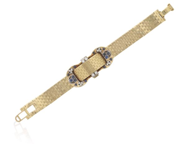 Van Cleef & Arpels Retro Mystery Watch-Bracelet - Image 2