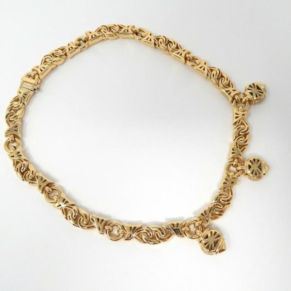 Bulgari Doppio Cuore Diamond Heart Necklace - Image 3