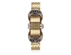 Van Cleef & Arpels Retro Mystery Watch-Bracelet