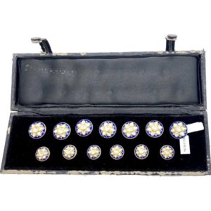 Indian Polki Sherwani Diamond Buttons Set