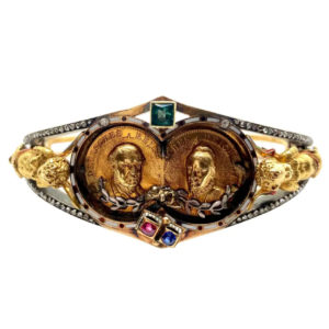 Antique Prussian Gold Coin Bracelet