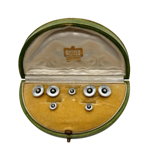Cartier Shirt Studs & Cufflinks Dress Set