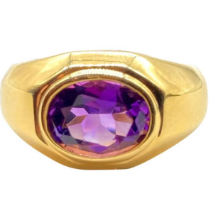 Bulgari Amethyst Ring
