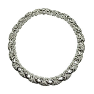Bulgari White Gold Diamond Necklace
