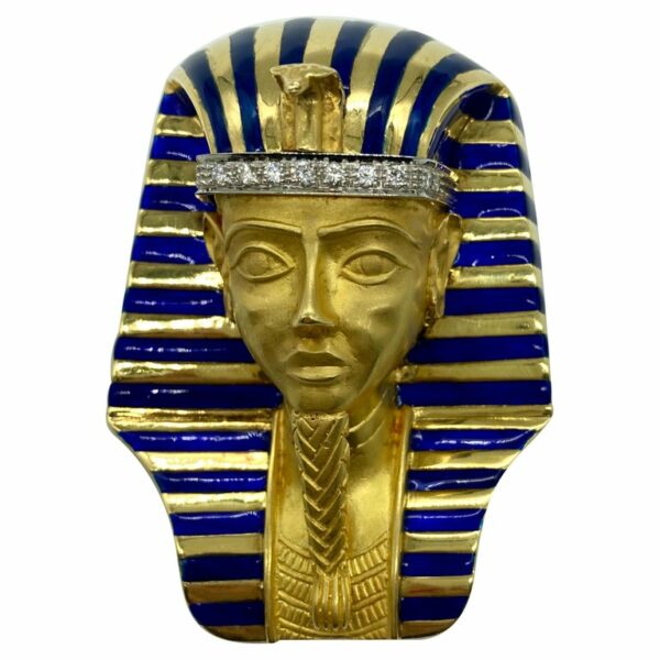 King Tutankhamen Brooch by Serafini