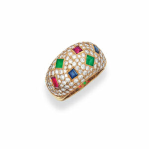 Hennell Multi-Color Gemstone Ring