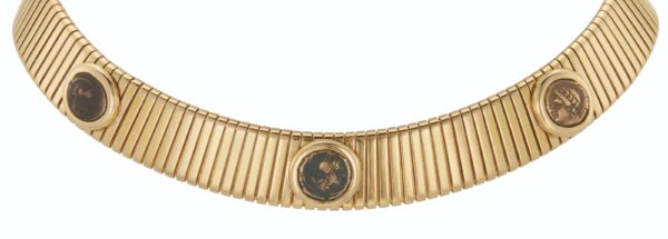 Bulgari Monete Ancient Coin Tubogas Necklace - Image 3