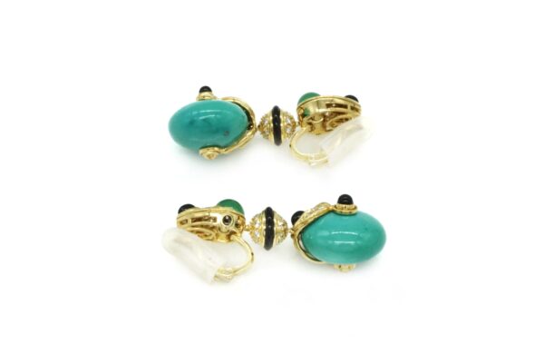 Marina B “Pneum” Ear-pendants - Image 3
