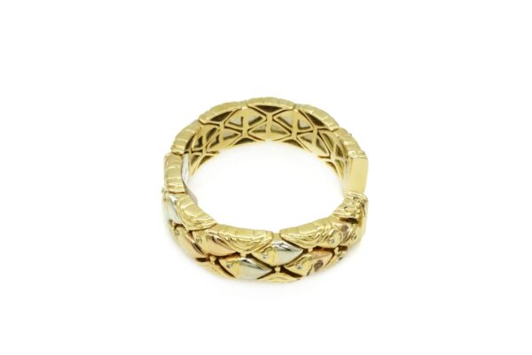 Bulgari Naturalia Three color Gold fish Bracelet - Image 4