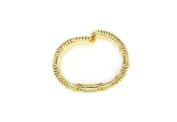 Bulgari Alveare Gold Watch with Black Dial - Image 2