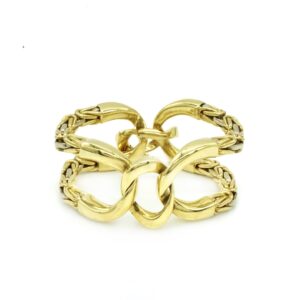Bulgari 18kt Yellow Gold Large Links Bracelet