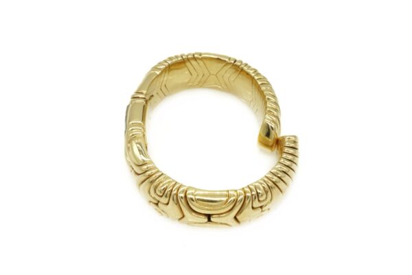 Bulgari Alveare Gold Watch with Black Dial - Image 4
