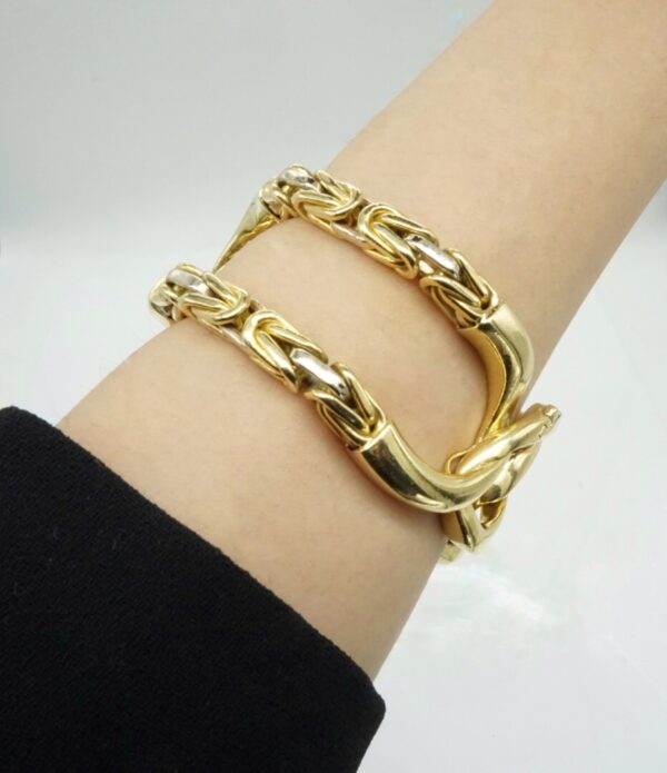 Bulgari 18kt Yellow Gold Large Links Bracelet - Image 6