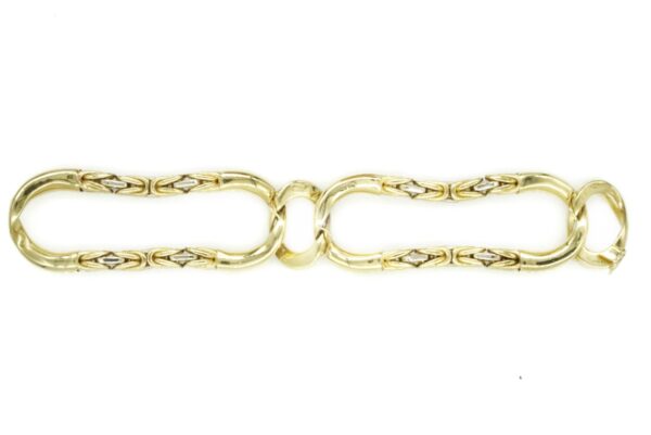 Bulgari 18kt Yellow Gold Large Links Bracelet - Image 4