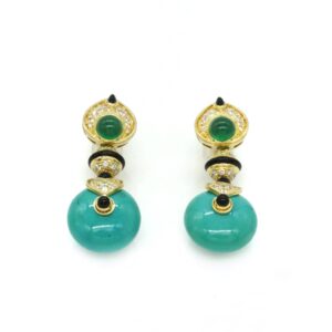 Marina B “Pneum” Ear-pendants
