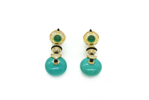 Marina B “Pneum” Ear-pendants