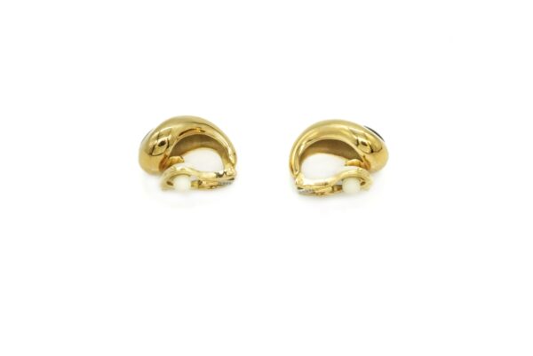 Mauboussin Iolite, Yellow Gold and Diamond Earclips - Image 4
