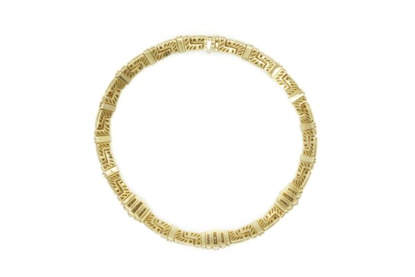 Bulgari 18k Gold and Diamond Necklace - Image 5