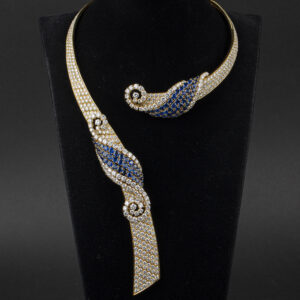 Important M. Gerard Sapphire and Diamond Set