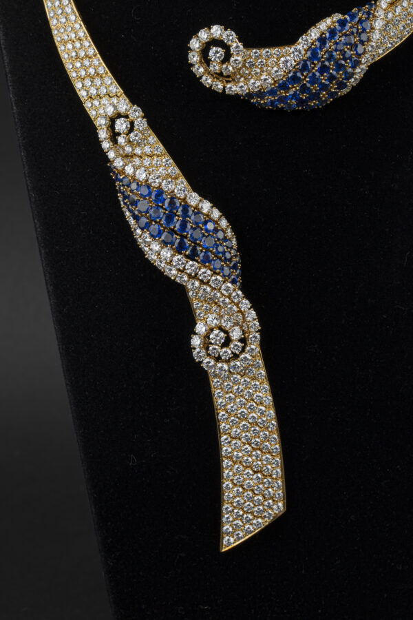Important M. Gerard Sapphire and Diamond Set - Image 2