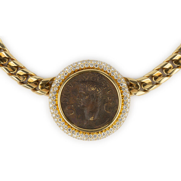 Bulgari Rare Large Monete Necklace - Image 2