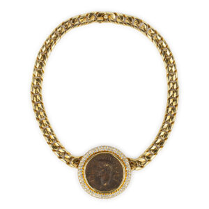 Bulgari Rare Large Monete Necklace