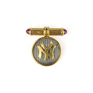 Unique Bulgari NY Yankees Pin