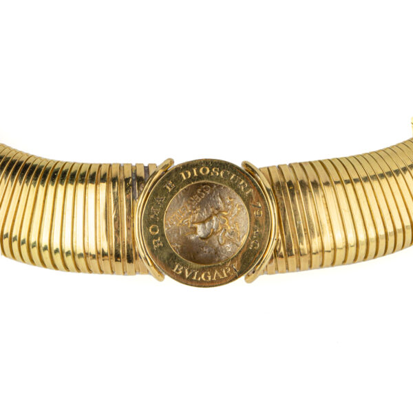Bulgari Monete Tubogas Necklace - Image 4
