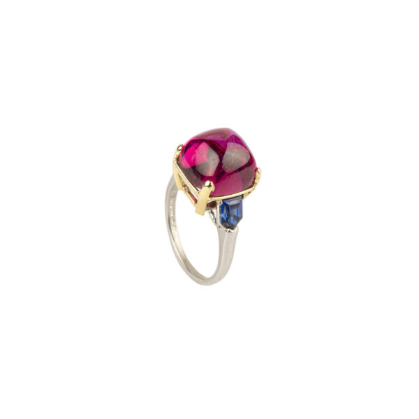 Bulgari Tourmaline and Sapphire Ring - Image 3