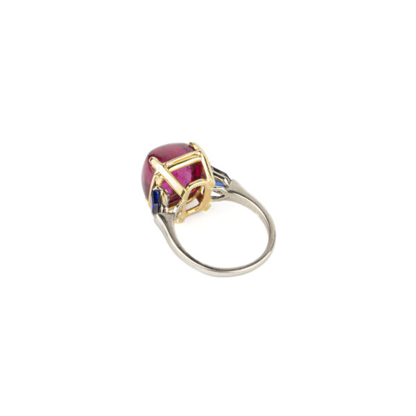 Bulgari Tourmaline and Sapphire Ring - Image 4