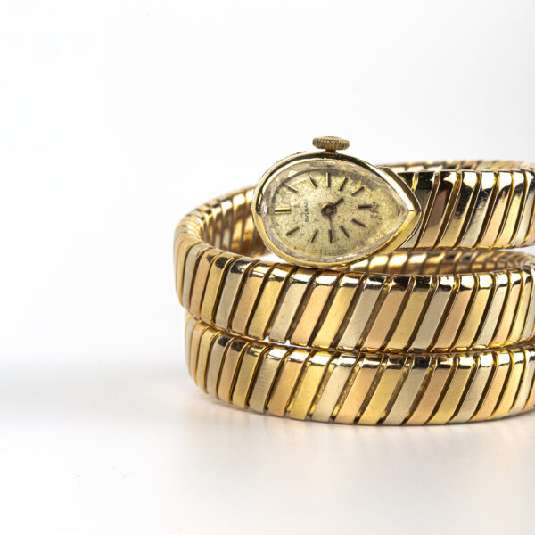 Bulgari Serpenti Tri-colored Gold Tubogas Watch - Image 3