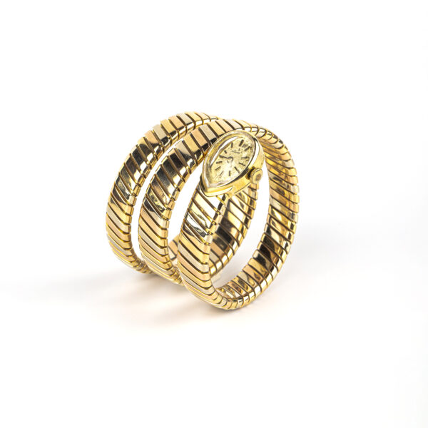 Bulgari Serpenti Tri-colored Gold Tubogas Watch - Image 2