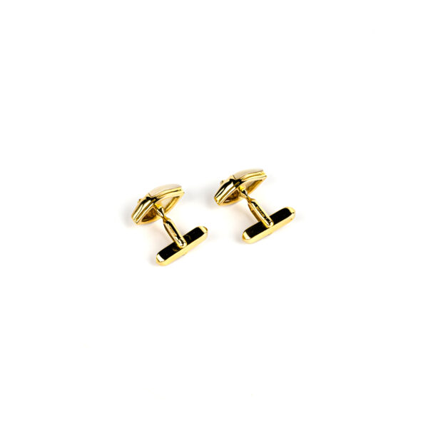 Bulgari Naturalia Mother of Pearl and Gold Cufflinks - Image 2