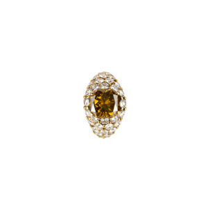 Van Cleef & Arpels Fancy Brown Yellow Diamond Ring