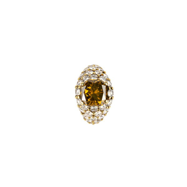 Van Cleef & Arpels Fancy Brown Yellow Diamond Ring