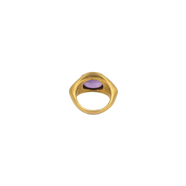 Bulgari Amethyst Intaglio Ring - Image 4