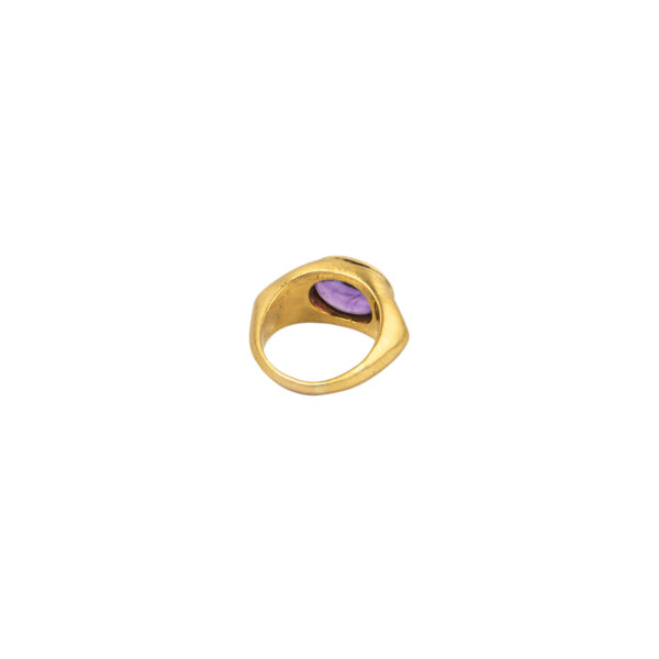Bulgari Amethyst Intaglio Ring - Image 3