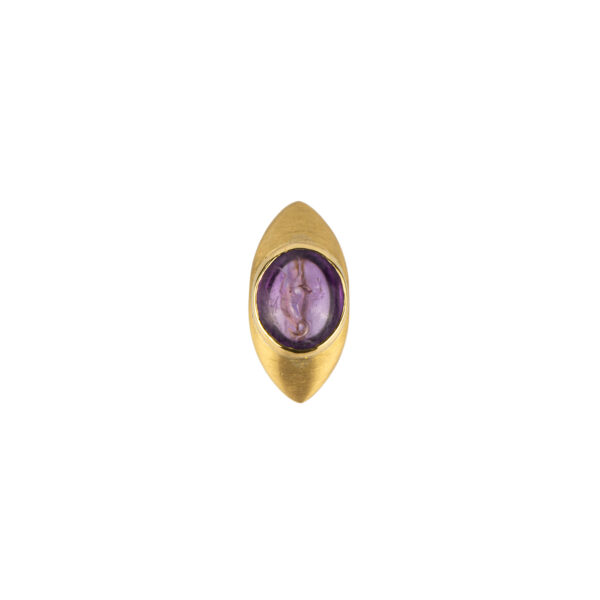 Bulgari Amethyst Intaglio Ring - Image 2