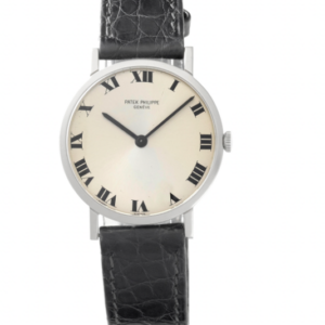 Patek Philippe Calatrava '3512' White Gold Manuel Wind Watch