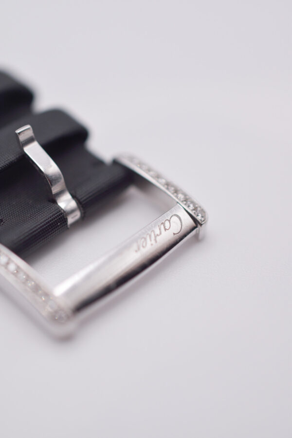 Cartier Tank Divan White Gold Diamond Ladies Dress Watch - Image 8