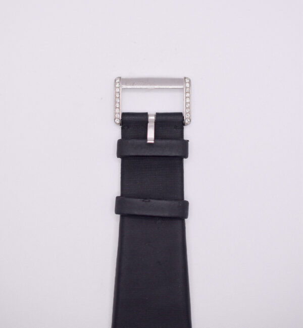 Cartier Tank Divan White Gold Diamond Ladies Dress Watch - Image 9