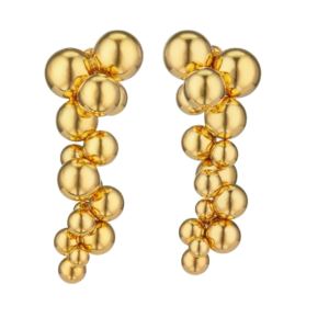 Marina B 'Atomo' 18k Yellow Gold Drop Earrings