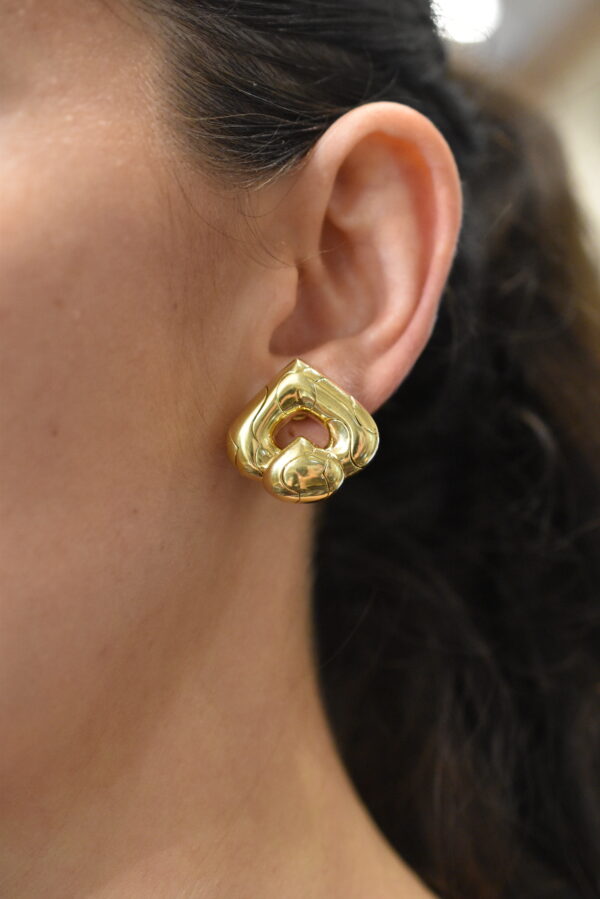 Marina B 'Pardy' Earclips, circa 1980 - Image 2