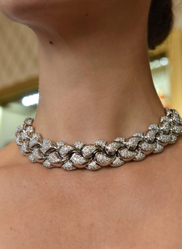 Chopard Diamond 'Casmir' Collar Necklace - Image 4