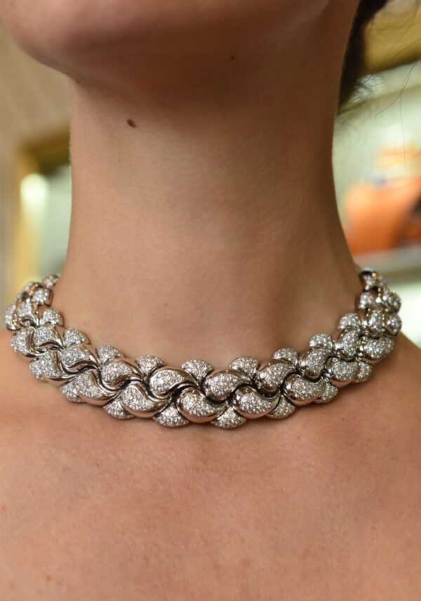 Chopard Diamond 'Casmir' Collar Necklace - Image 2