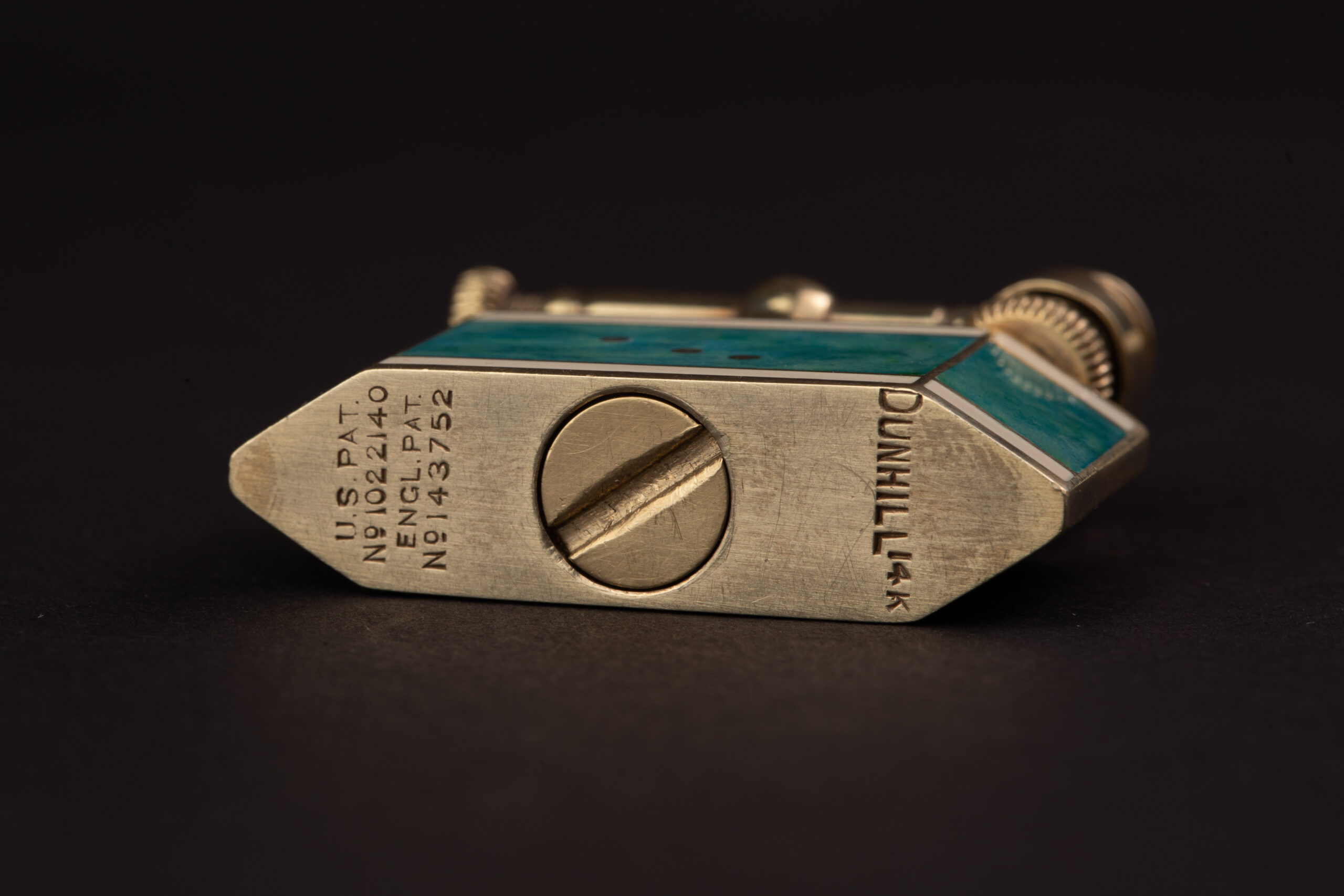 Art Deco Dunhill for Gorham Enamel Vanity Set, Circa 1920 - Image 6